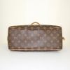 Louis Vuitton Deauville handbag in brown monogram canvas and natural leather - Detail D5 thumbnail