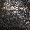 Borsa Balenciaga Blanket Square in pelle arancione a fiori - Detail D4 thumbnail