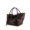 Celine Big Bag medium model shopping bag in burgundy leather - 00pp thumbnail