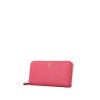 Prada wallet in pink grained leather - 00pp thumbnail
