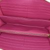 Billetera Prada en cuero granulado rosa - Detail D2 thumbnail