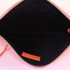 Balenciaga Arena pouch in orange leather - Detail D2 thumbnail