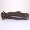Balenciaga Work handbag in brown leather - Detail D4 thumbnail