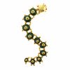Broche-pendentif articulée Eva Segoura Chenille en or jaune,  chrysoprase et citrine - 00pp thumbnail