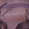 Shopping bag Chanel New Travel Line Tote  in tessuto monogram verde kaki e pelle marrone - Detail D3 thumbnail