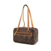 Louis Vuitton Cité shoulder bag in brown monogram canvas and natural leather - 00pp thumbnail
