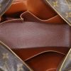 Louis Vuitton Cité shoulder bag in brown monogram canvas and natural leather - Detail D2 thumbnail