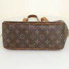 Louis Vuitton Cité shoulder bag in brown monogram canvas and natural leather - Detail D4 thumbnail