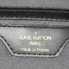 Sac porté épaule ou main Louis Vuitton Soufflot en cuir épi noir - Detail D3 thumbnail