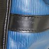 Louis Vuitton petit Noé small model handbag in blue and black bicolor epi leather - Detail D3 thumbnail