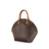 Borsa Louis Vuitton Ellipse modello grande in tela monogram marrone e pelle naturale - 00pp thumbnail