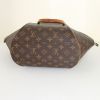 Louis Vuitton Ellipse large model handbag in brown monogram canvas and natural leather - Detail D4 thumbnail
