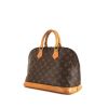 Louis Vuitton Alma medium model handbag in brown monogram canvas and natural leather - 00pp thumbnail