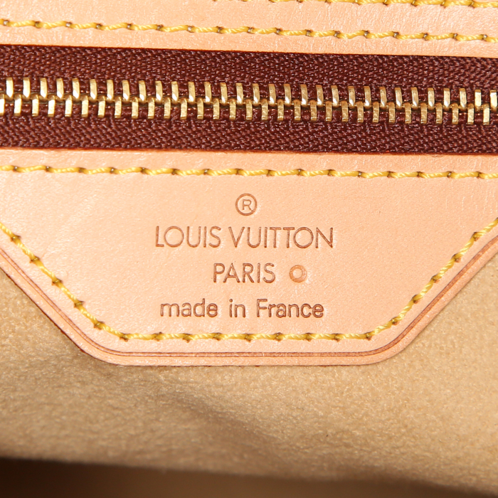 Bolso Cabás Louis Vuitton Bucket en cuero natural - Detail D3