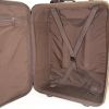 Valise cabine Gucci Suprême GG en toile monogram enduite beige et cuir marron - Detail D2 thumbnail