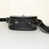 Chanel shoulder bag in black quilted leather - Detail D4 thumbnail