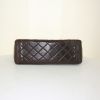 Chanel Timeless jumbo handbag in brown quilted leather - Detail D5 thumbnail