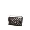 Chanel pouch in black patent quilted leather - 00pp thumbnail