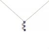 Collar Tiffany & Co en platino,  diamantes y zafiros - 00pp thumbnail