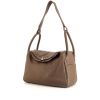 Hermès Lindy 34 cm handbag in etoupe togo leather - 00pp thumbnail