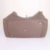 Bolso de mano Hermès Lindy 34 cm en cuero togo marrón etoupe - Detail D4 thumbnail