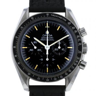 Orologio Omega Speedmaster Professional in acciaio Ref :  145022 Circa  1990