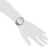 Reloj Omega Speedmaster Day Date de acero Ref :  1750044 Circa  2000 - Detail D1 thumbnail