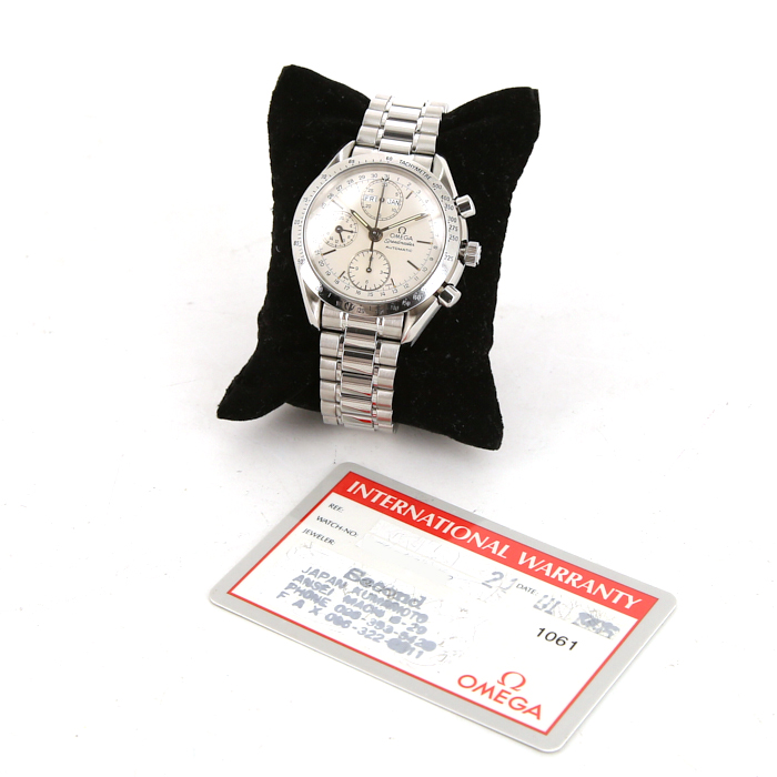 Orologio Omega Speedmaster Day Date in acciaio Ref :  175 0054 Circa  2000