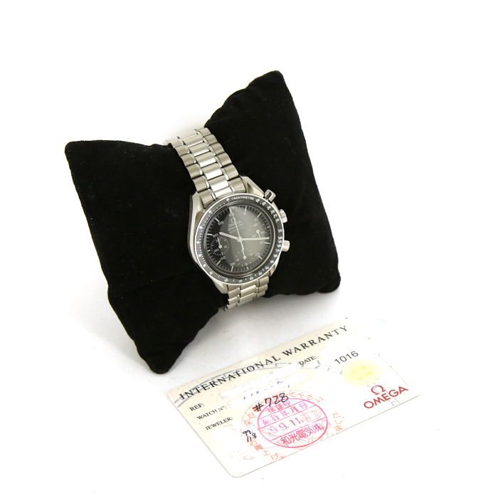 Montre Omega Speedmaster Automatic en acier Ref :  17500321 Vers  2000 - Detail D2