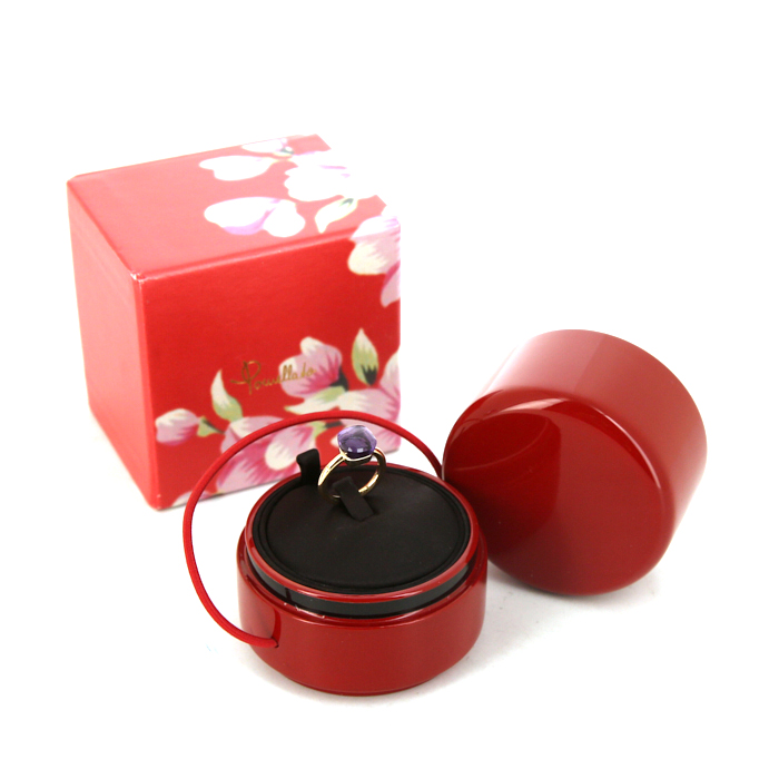 Anello Pomellato Nudo in oro rosa e ametista - Detail D2