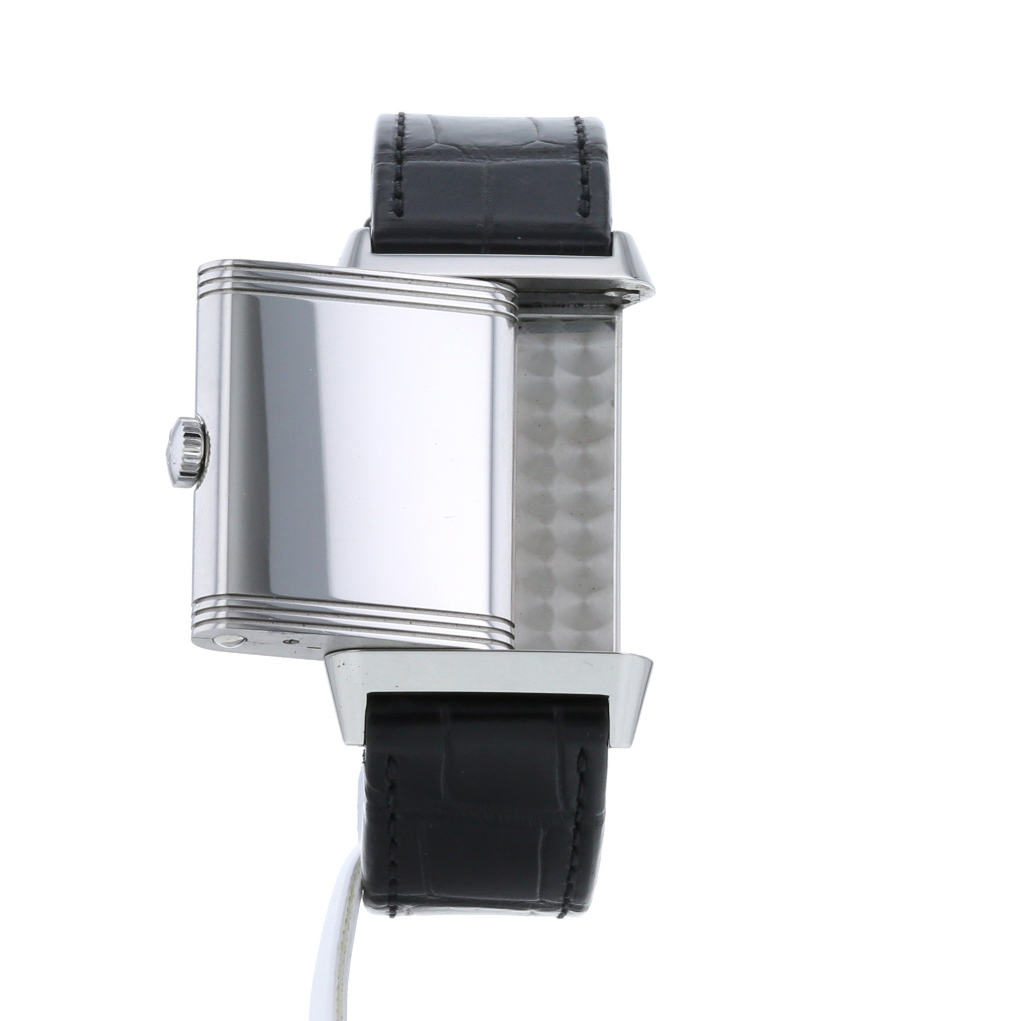 Jaeger-LeCoultre Reverso Grande Automatique watch in stainless steel Ref:  214 8 S5  Circa  2010 - Detail D2