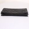 Bolsito de mano Dior Cannage en cuero acolchado negro - Detail D4 thumbnail