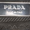 Borsa a tracolla Prada in tela nera e pelle nera - Detail D3 thumbnail