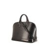 Sac à main Louis Vuitton Alma petit modèle en cuir épi noir - 00pp thumbnail