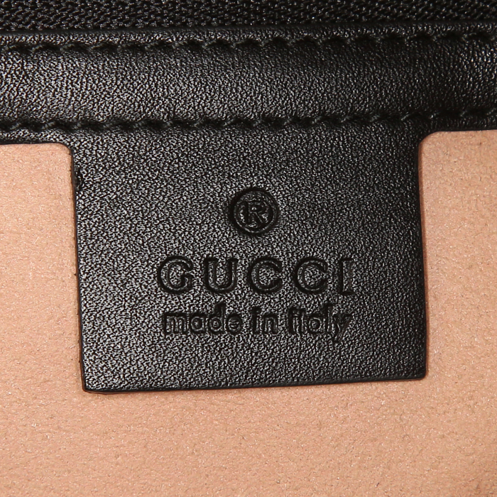 Sac à main Gucci  Dionysus en cuir noir - Detail D4