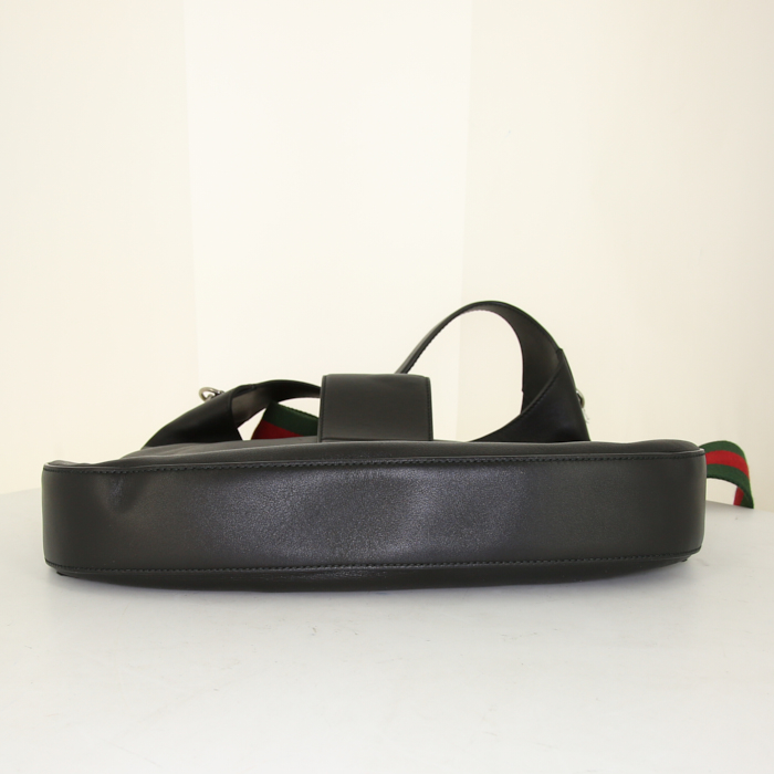 Sac à main Gucci  Dionysus en cuir noir - Detail D5