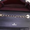 Borsa a tracolla Chanel Trendy CC Wallet on Chain in pelle trapuntata nera - Detail D2 thumbnail