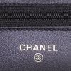Borsa a tracolla Chanel Trendy CC Wallet on Chain in pelle trapuntata nera - Detail D3 thumbnail