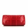 Sac de voyage Louis Vuitton Keepall 45 en cuir épi rouge - Detail D4 thumbnail