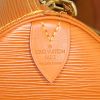 Louis Vuitton Keepall 45 travel bag in gold epi leather - Detail D3 thumbnail