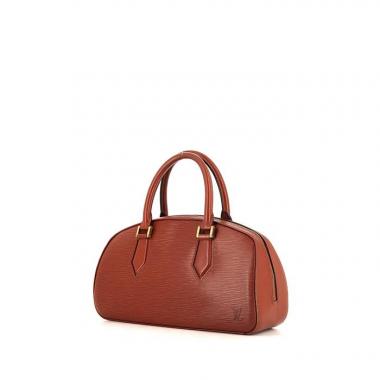 Jasmin leather handbag Louis Vuitton Brown in Leather - 25699039