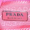 Prada Sound bag worn on the shoulder or carried in the hand in pink suede - Detail D3 thumbnail