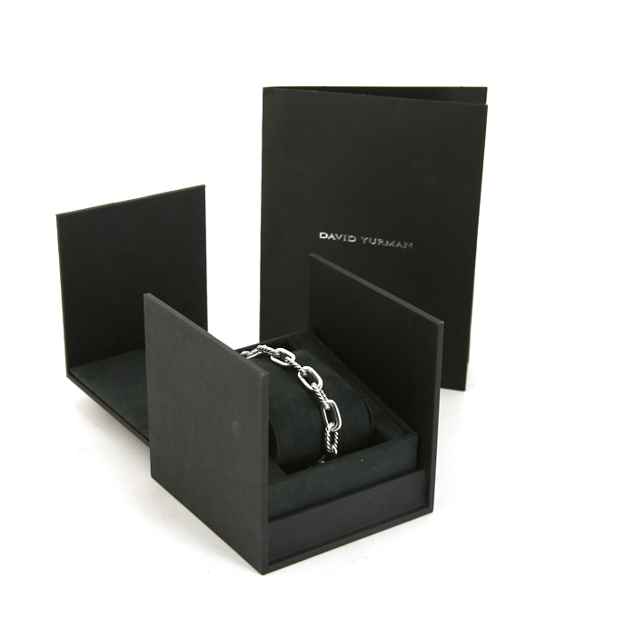 Bracciale flessibile David Yurman Madison in argento - Detail D2