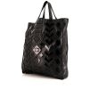 Renaud Pellegrino shopping bag in black leather - 00pp thumbnail