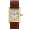 Reloj Cartier Tank de plata dorada Ref :  2415 Circa  1990 - 00pp thumbnail