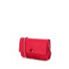 Sac/pochette Dior Tribale Wallet On Chain en cuir rose - 00pp thumbnail