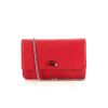 Dior Tribale Wallet On Chain handbag/clutch in pink leather - 360 thumbnail
