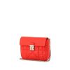 Dior Miss Dior Promenade shoulder bag in red leather cannage - 00pp thumbnail