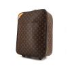 Louis Vuitton Pegase soft suitcase in dark blue monogram canvas and natural leather - 00pp thumbnail