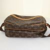 Louis Vuitton Reporter small model messenger bag in brown monogram canvas and natural leather - Detail D5 thumbnail